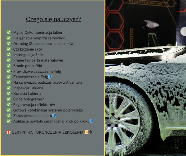 Jak Zacząć Przygode z Detailingiem – Kompleksowy Kurs - od podstaw do zaawansowanych technik - obrazek 2
